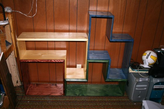 Tetris Shelf
