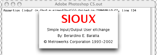 SIOUX screen SIOUX screen