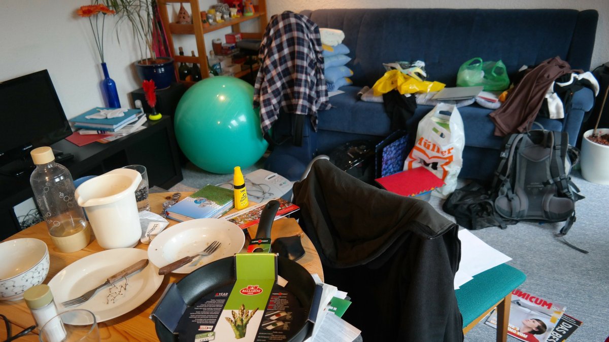 The Art of Moving all Your Clutter to Another Room: Out of Sight, Out of Mind