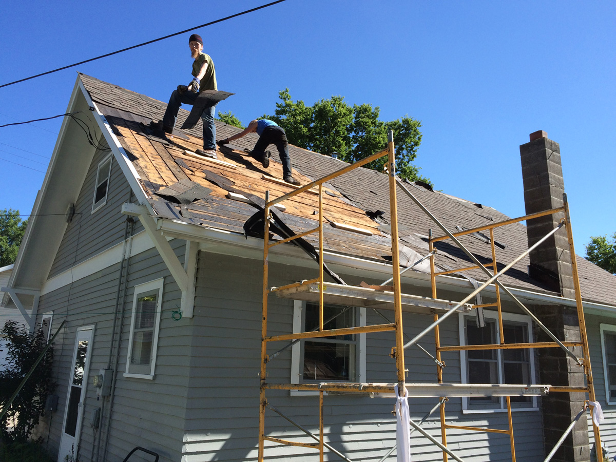 House For Sale. As Is. New Roof! (Some Assembly Required.)